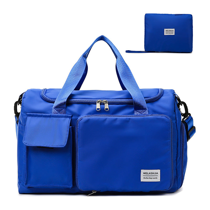 Waterproof Gym & Travel Duffel Bag – Wet Dry Separation with Shoe Compartment