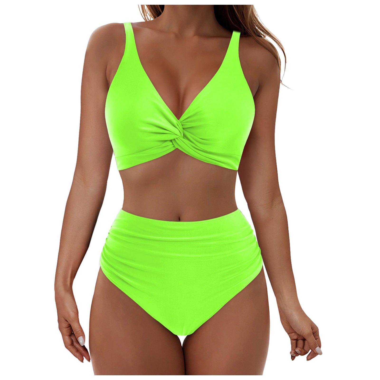 Women’s Two-Piece Swimsuit Set – Stretch Bikini with Built-In Padding