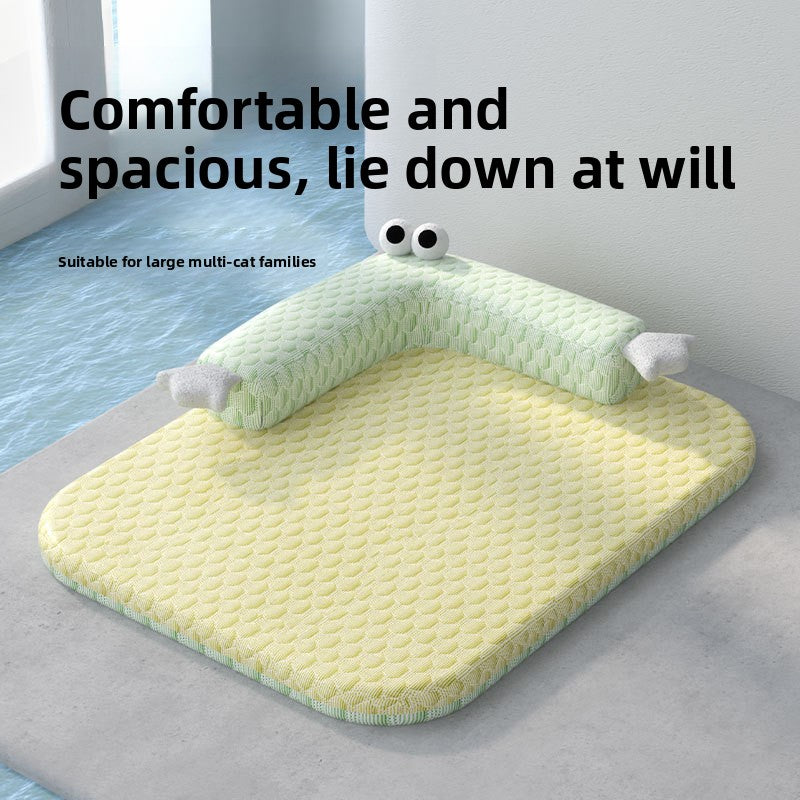 Pet Cooling Mat – Breathable Summer Sleeping Pad for Pets
