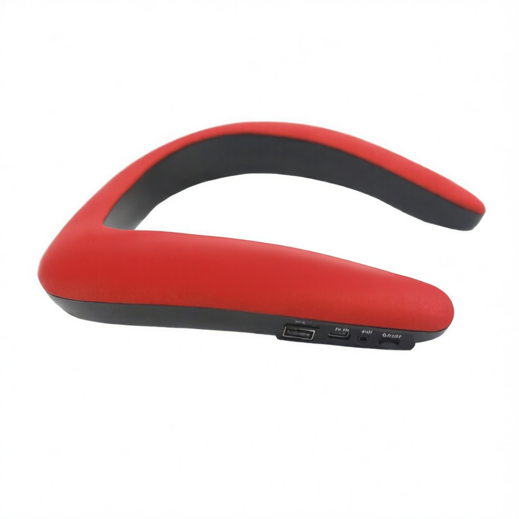 Bluetooth 5.0 Neck Speaker – Wireless U-Shape Stereo Surround Sound Wearable Speaker