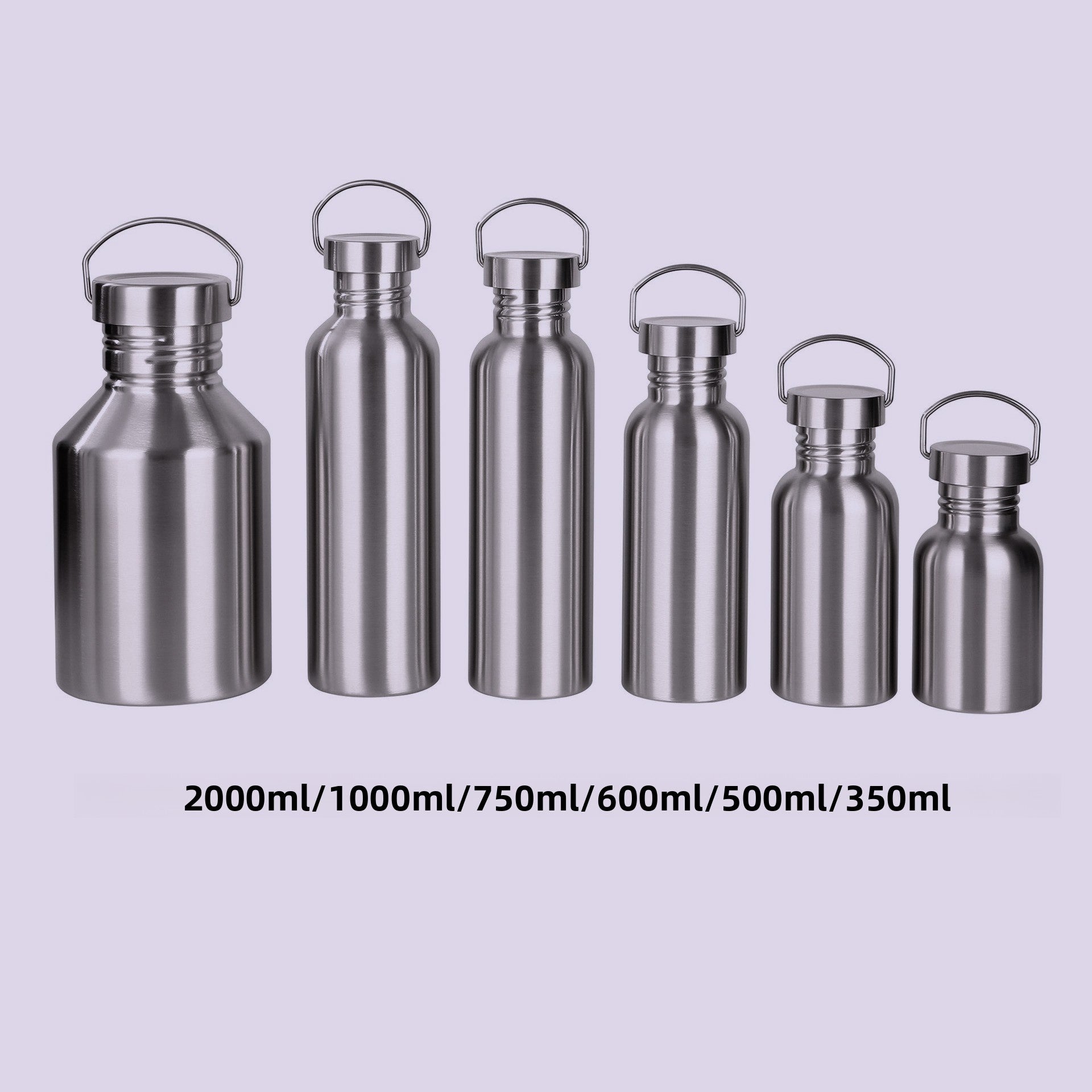 Stainless Steel Water Bottle – Portable Reusable Drinking Bottle