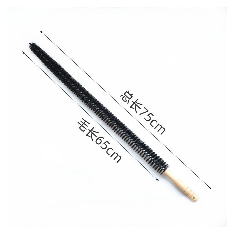 Flexible Appliance Cleaning Brush – Wooden Handle & Nylon Bristles