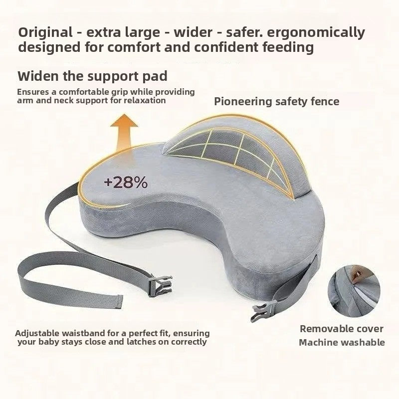 Baby Nursing Pillow – Memory Foam U-Shaped Support Cushion for Feeding