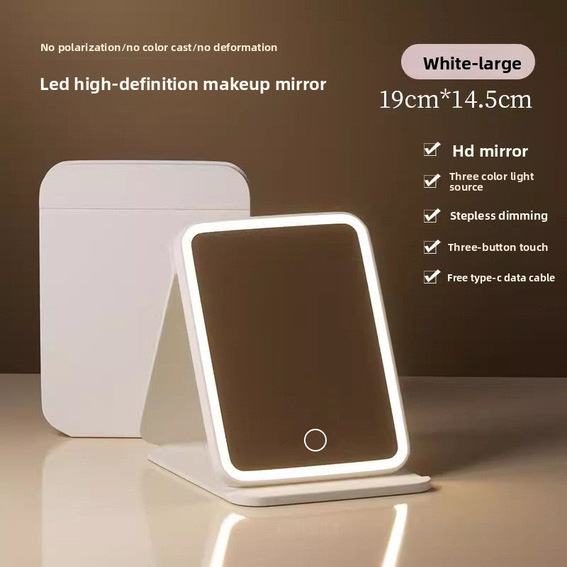 LED Foldable Makeup Mirror