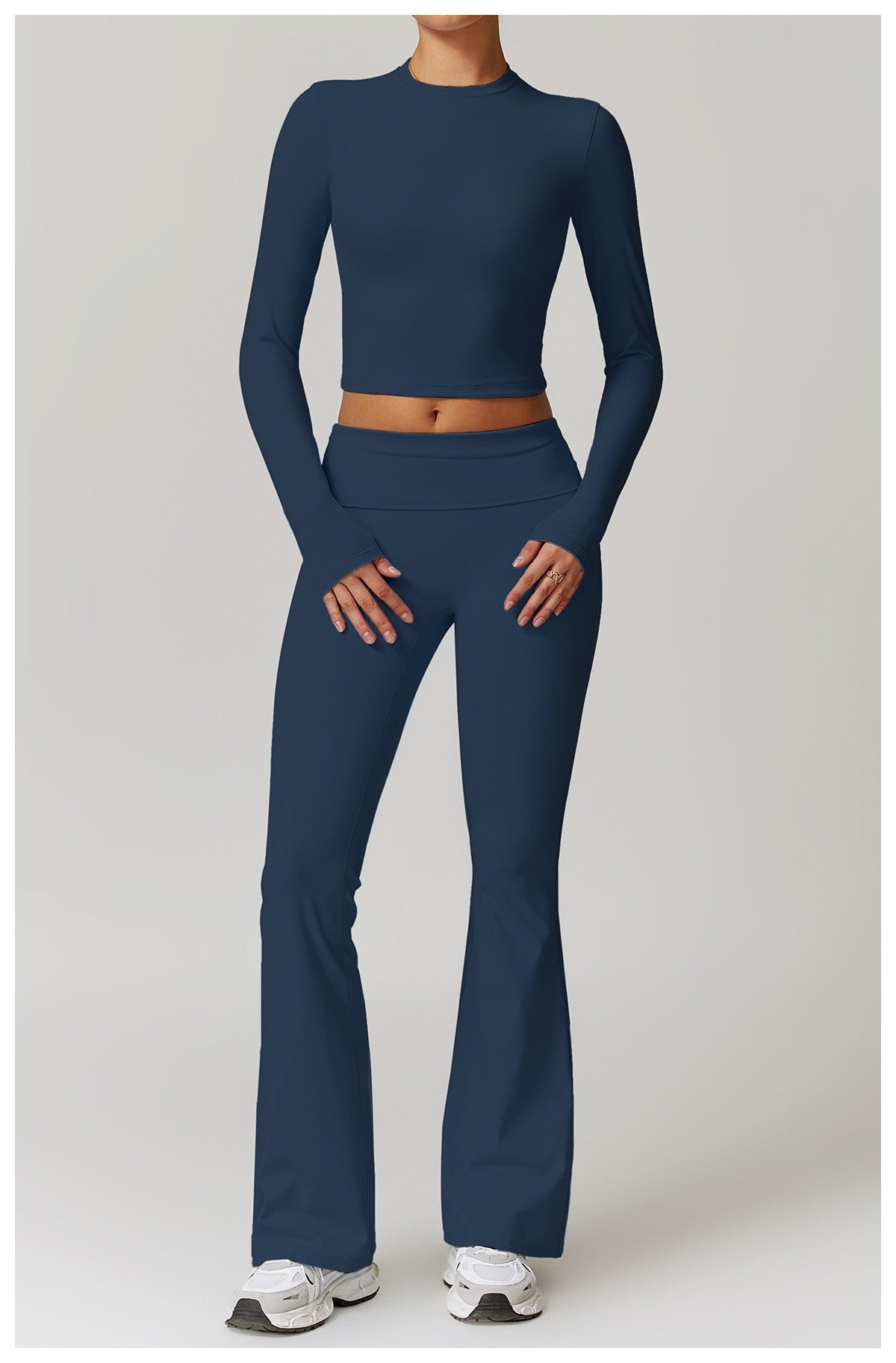 Slim Fit Long Sleeve Activewear Set