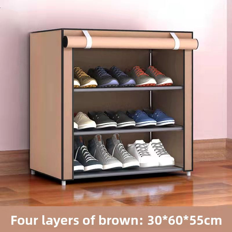 Multi-Tier Dustproof Shoe Rack Organizer