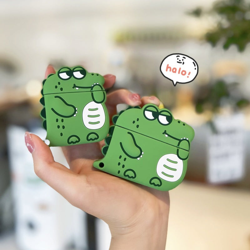 3D Cartoon AirPods Case – Full Coverage Silicone Protective Cover