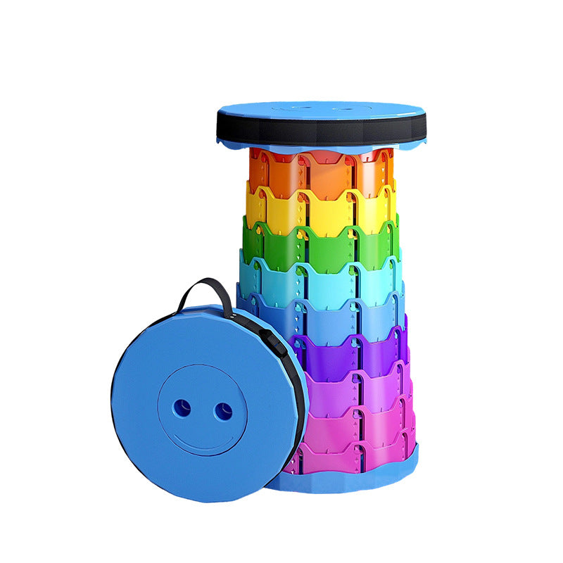 Portable Retractable Folding Stool – Lightweight & Durable