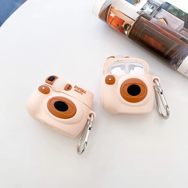 3D Cartoon AirPods Case – Full Coverage Silicone Protective Cover