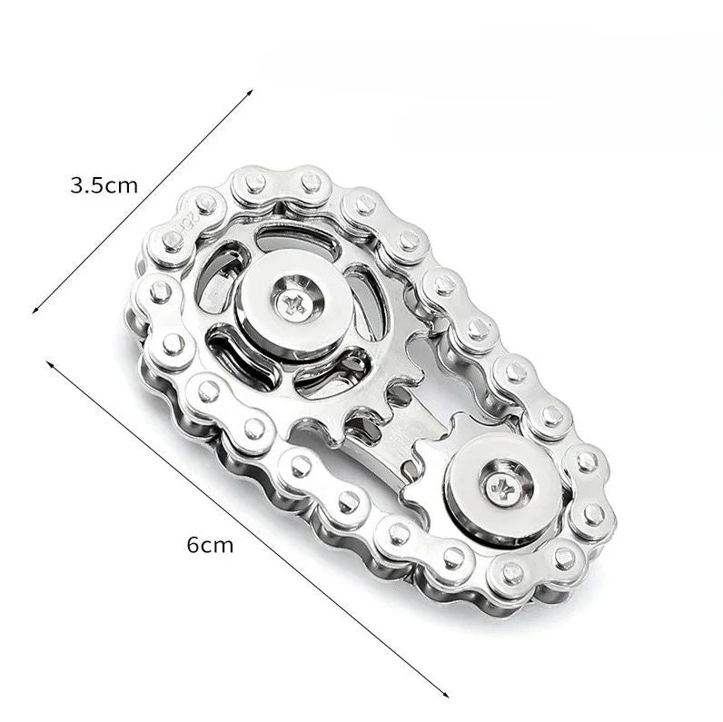 Metal Fidget Spinner – Stress Relief Desk Toy