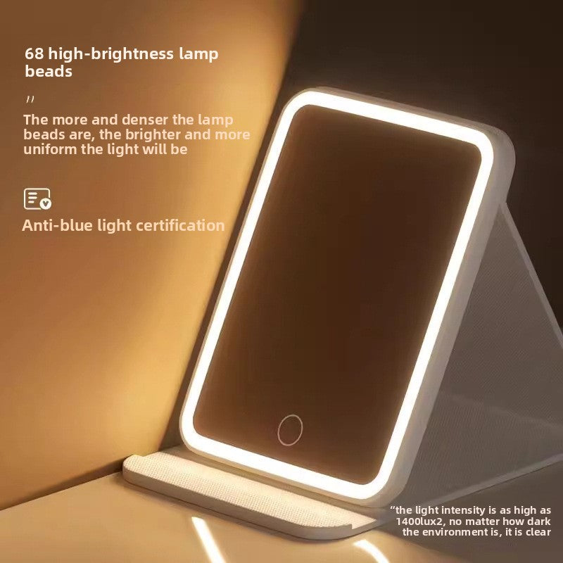 LED Foldable Makeup Mirror