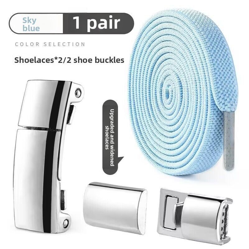 Magnetic Elastic Shoelaces – No-Tie Quick-Fit System