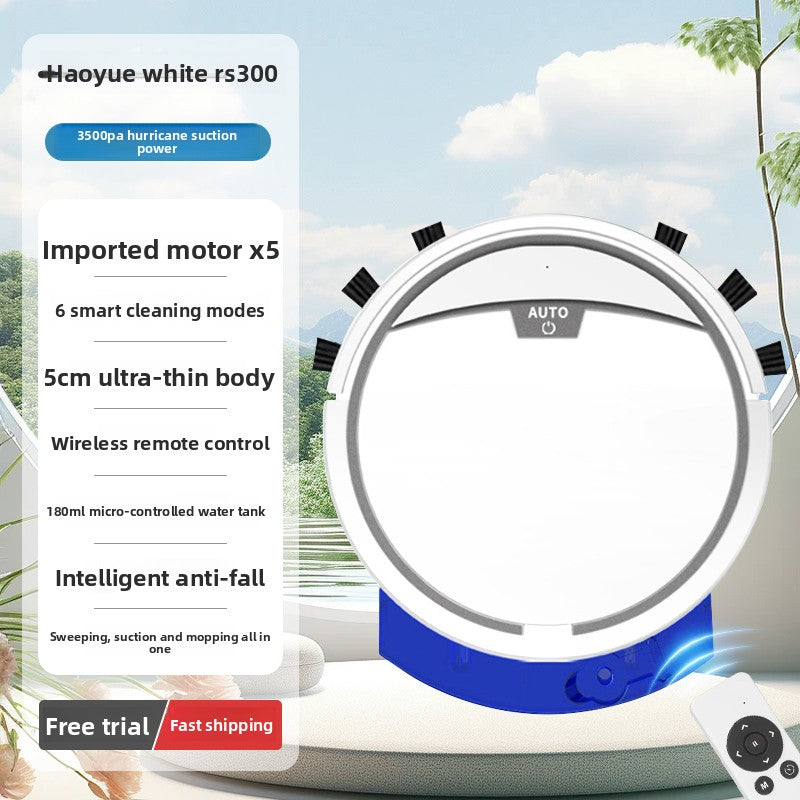 Smart Robot Vacuum & Mop – Intelligent Sweeping and Mopping Cleaning Robot with App & Voice Control
