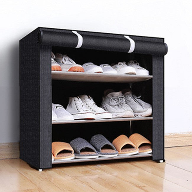 Multi-Tier Dustproof Shoe Rack Organizer