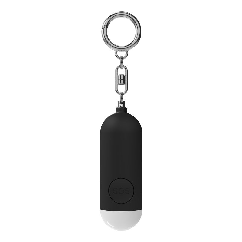 Personal Safety Alarm – Rechargeable Keychain Security Alarm with LED Light