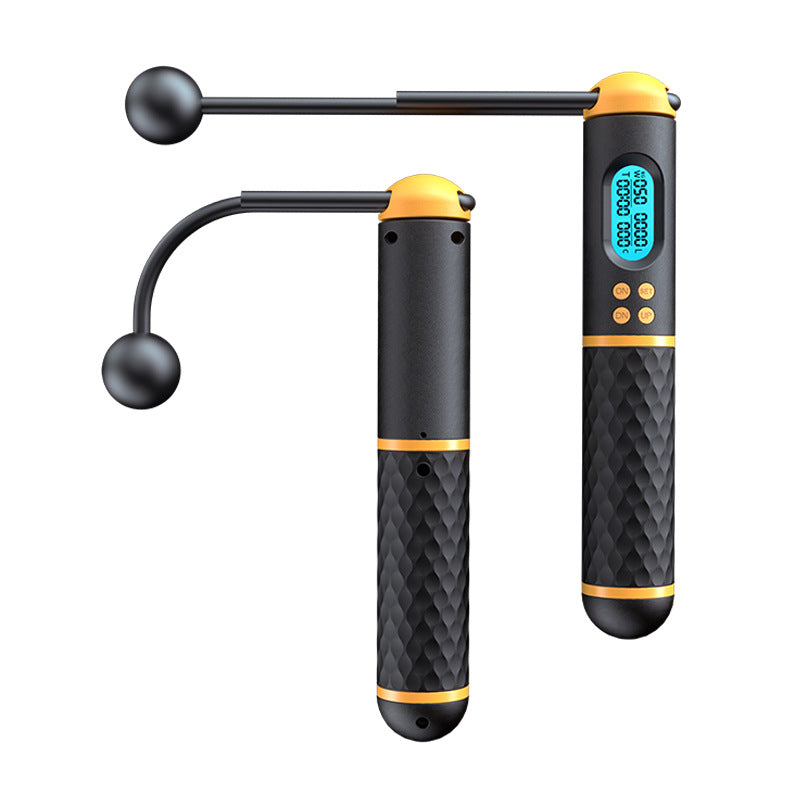 Smart Digital Jump Rope – Cordless Weighted Skipping Rope with LCD Counter & Memory Function