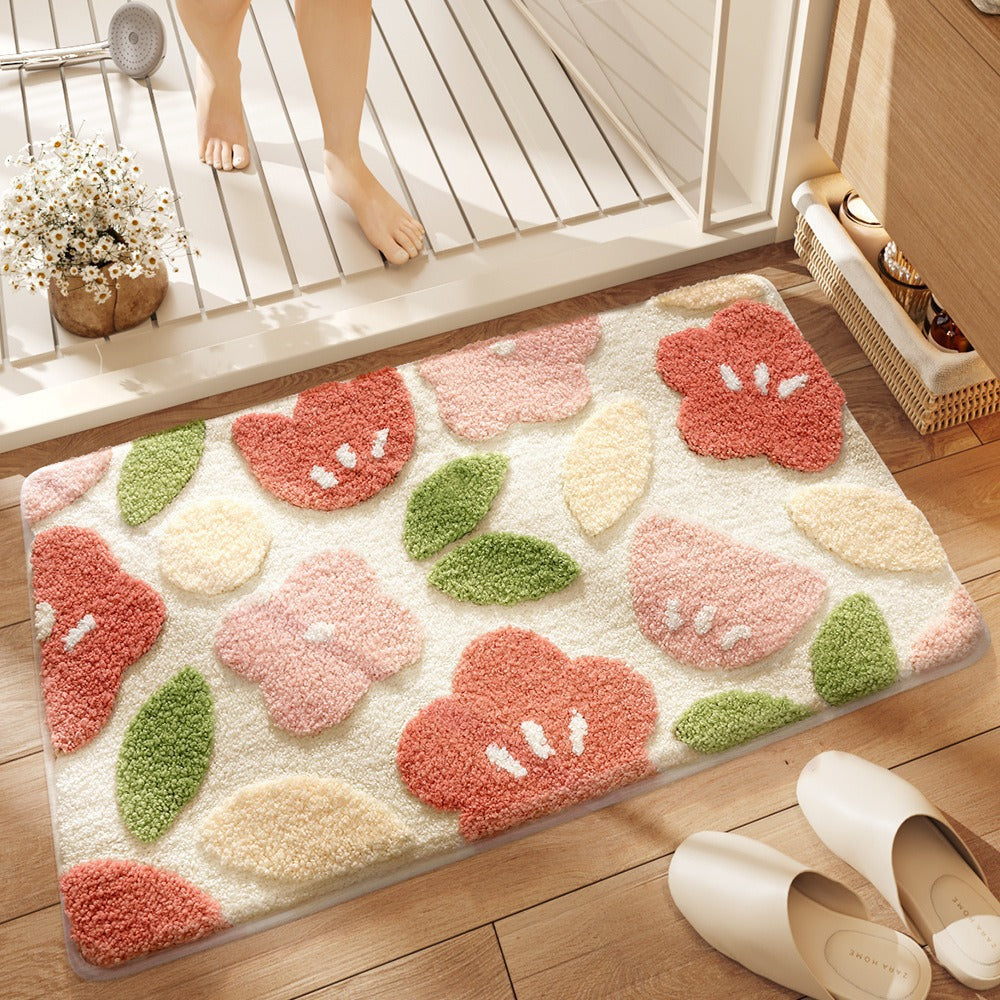 Quick-Dry Floor Mat – Non-Slip Absorbent Soft Rug for Bathroom & Home