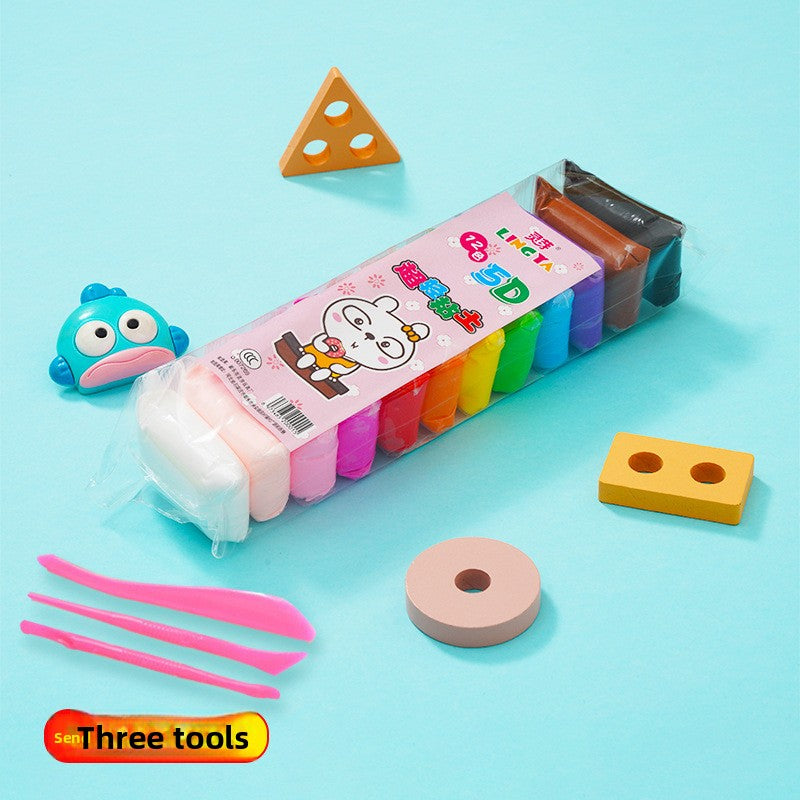 Kids Ultra-Light Clay Modeling Kit – Soft DIY Craft Clay with Sculpting Tools