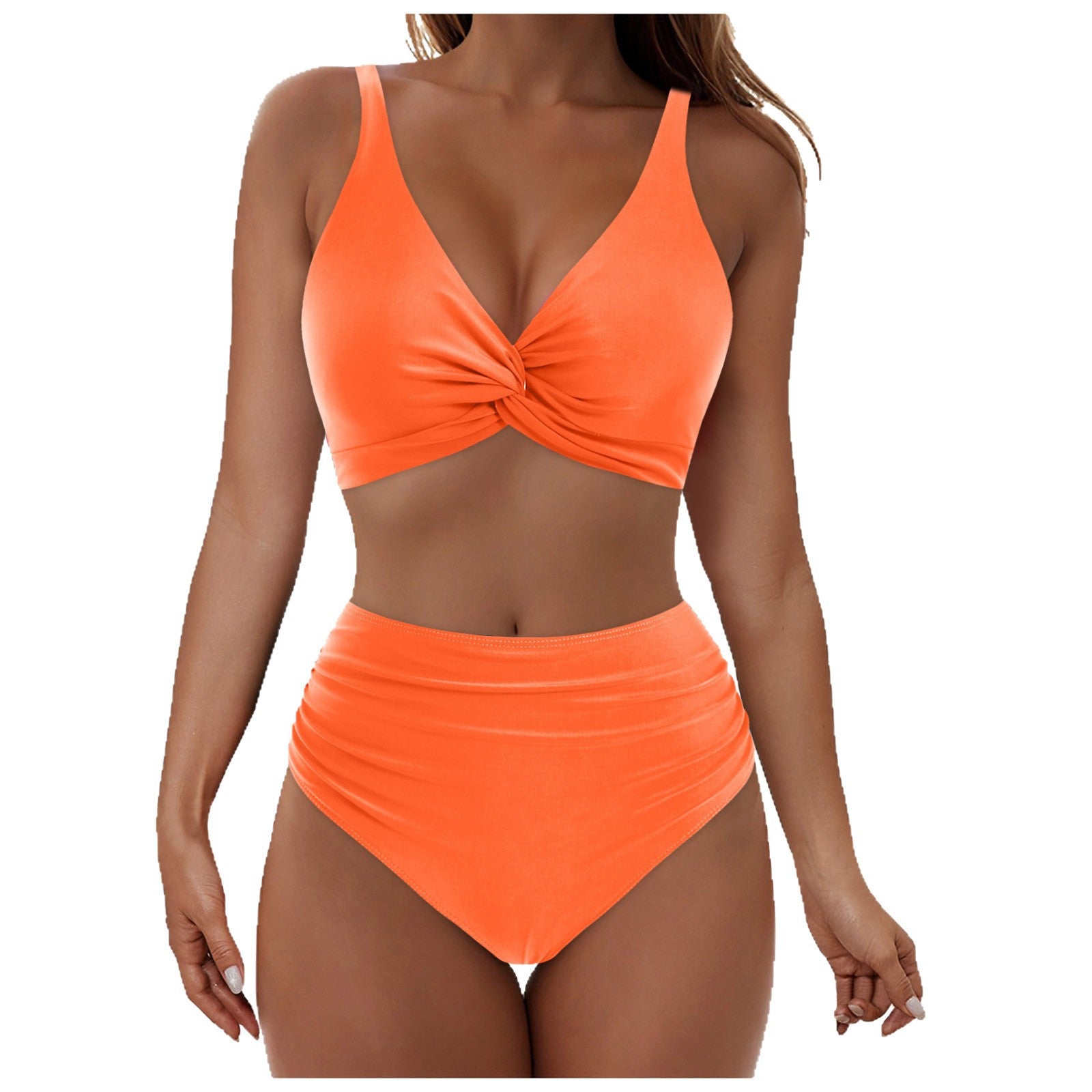 Women’s Two-Piece Swimsuit Set – Stretch Bikini with Built-In Padding