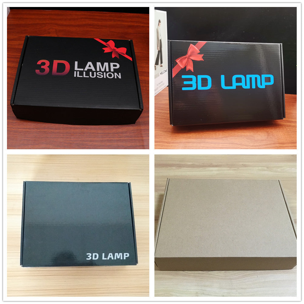 3D LED Night Light – Touch Control Multi-Color Acrylic Twist Knot Lamp (USB Powered)