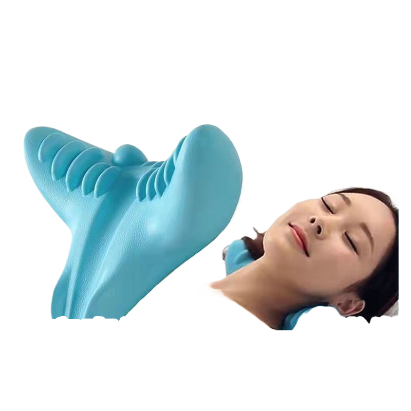 Gravity Neck Stretcher Pillow – Acupressure Cervical Traction & Posture Support Device