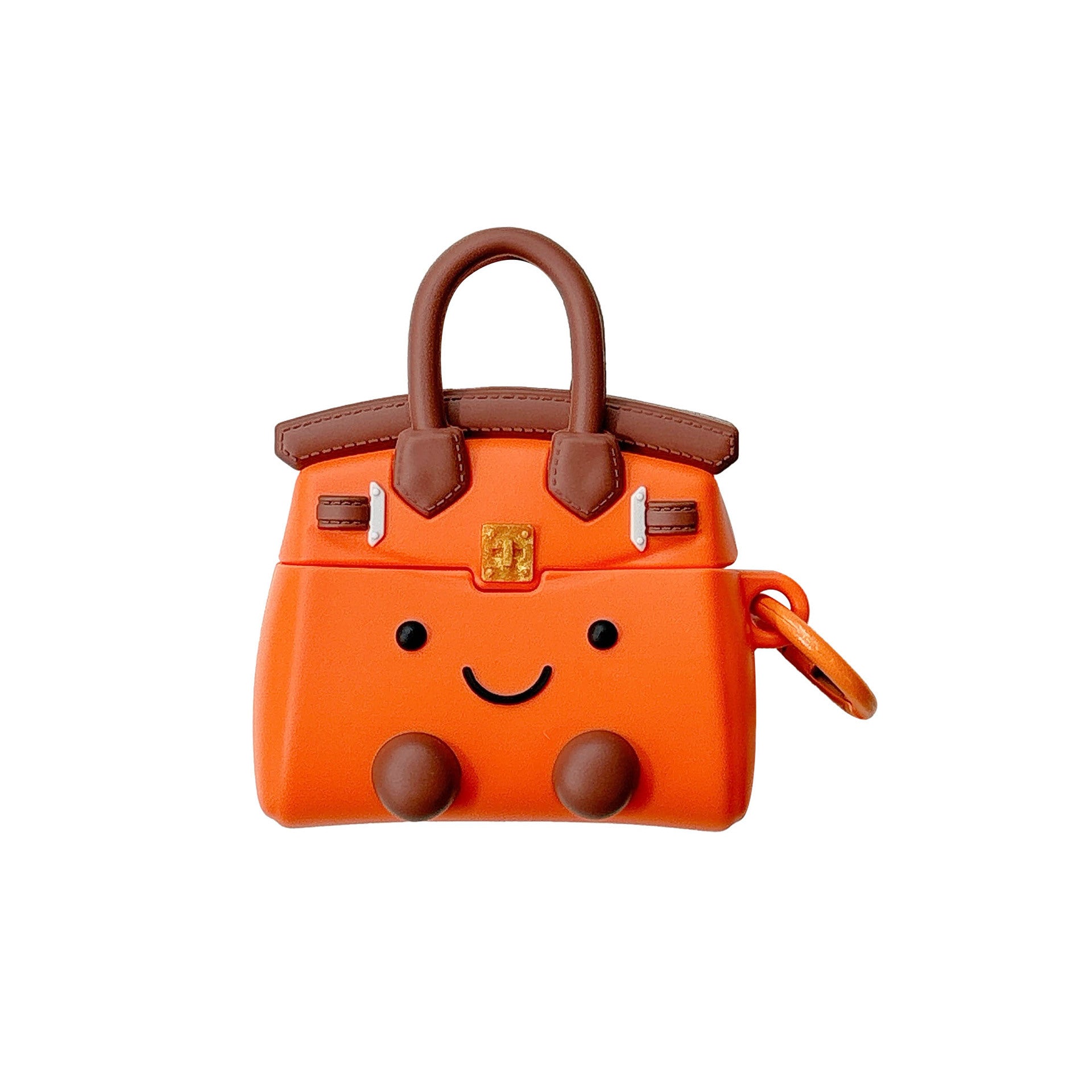 Smiley Face AirPods Case – Silicone Protective Cover