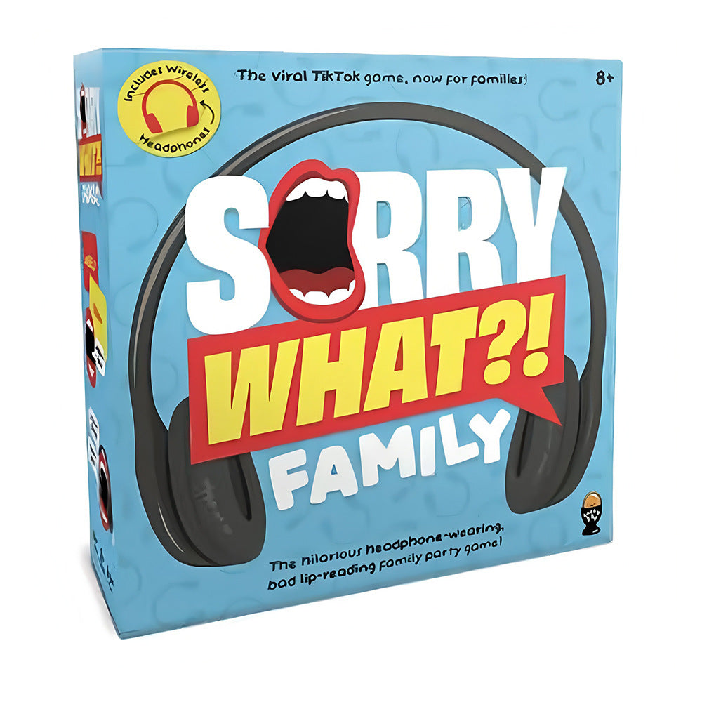 Lip Reading Party Card Game – Family Fun Edition