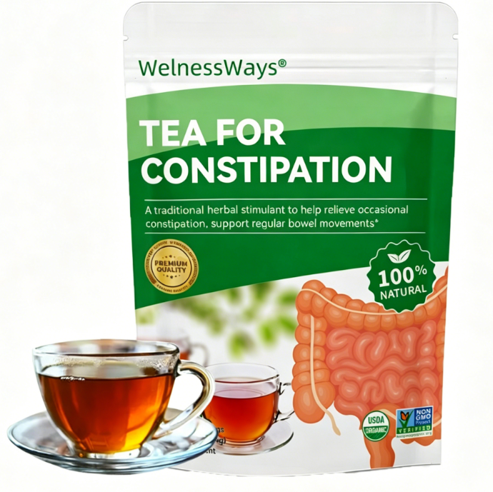 Herbal Digestive Tea – Natural Bloating Relief & Gut Support Blend