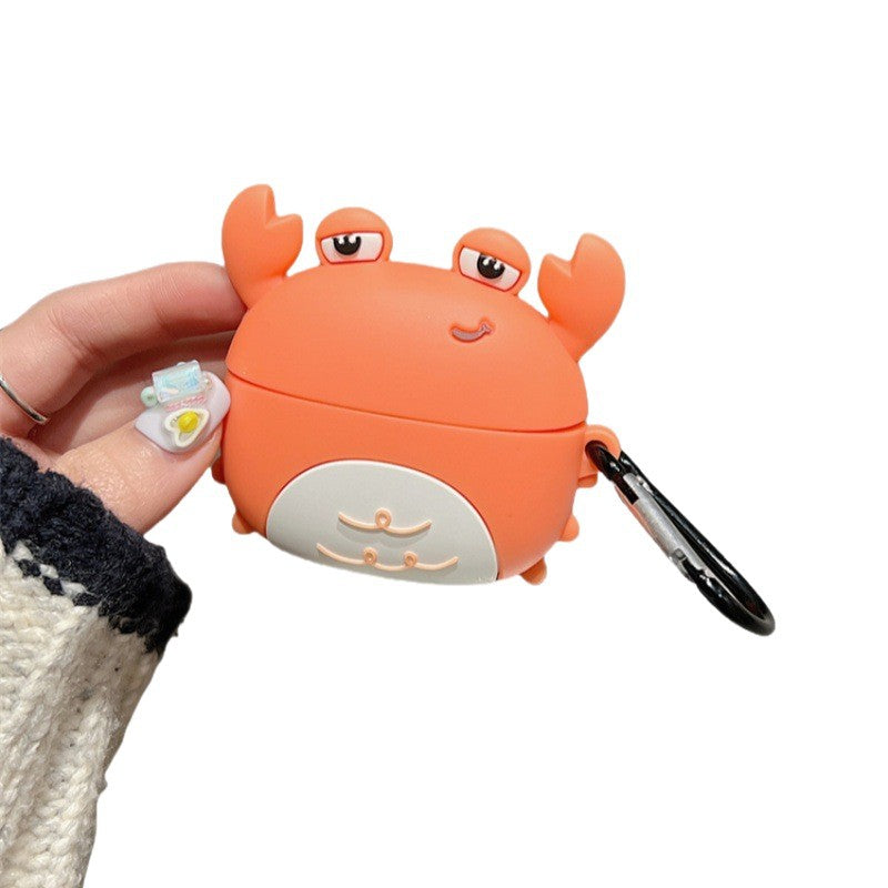 3D Cartoon AirPods Case – Full Coverage Silicone Protective Cover