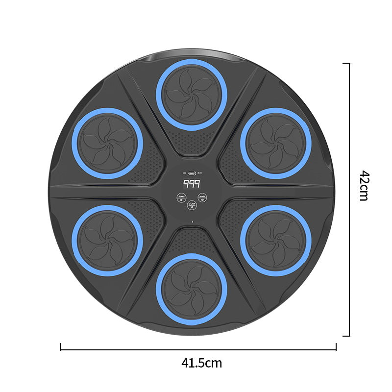 Smart Bluetooth Boxing Wall Target – Music Interactive Training Pad with Optional Gloves