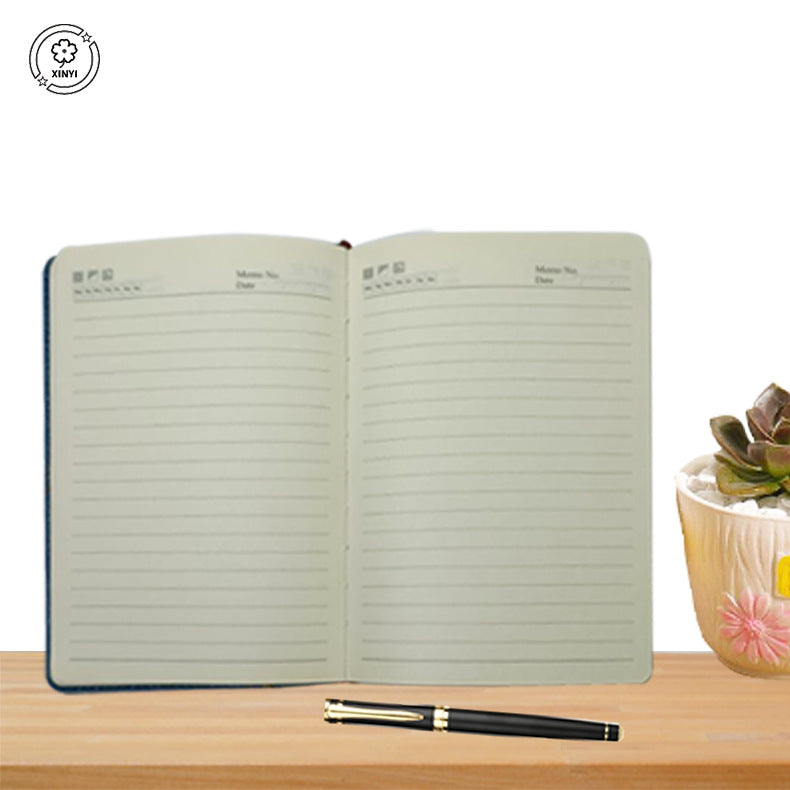 Denim Hardcover Notebook – Pocket Journal Planner with Premium Writing Paper