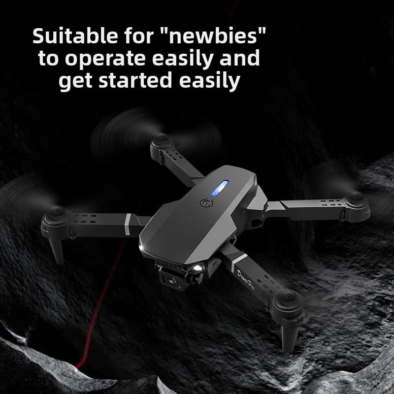 Foldable Quadcopter Drone with Dual Camera and Built-In Display