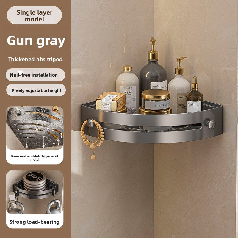 Bathroom Corner Shelf – No-Drill Multi-Layer Storage Rack