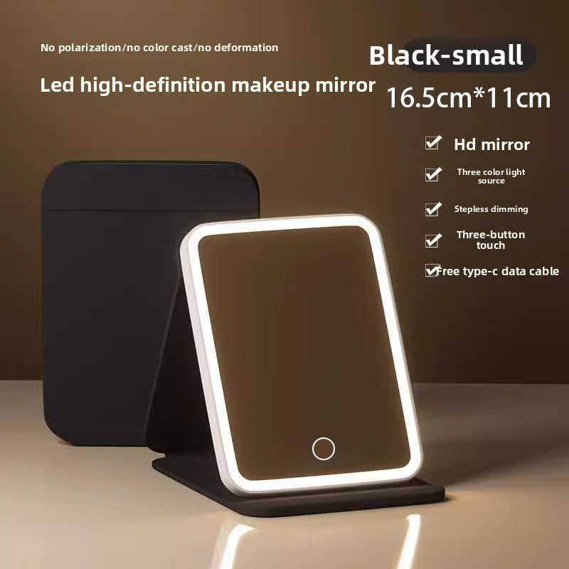 LED Foldable Makeup Mirror