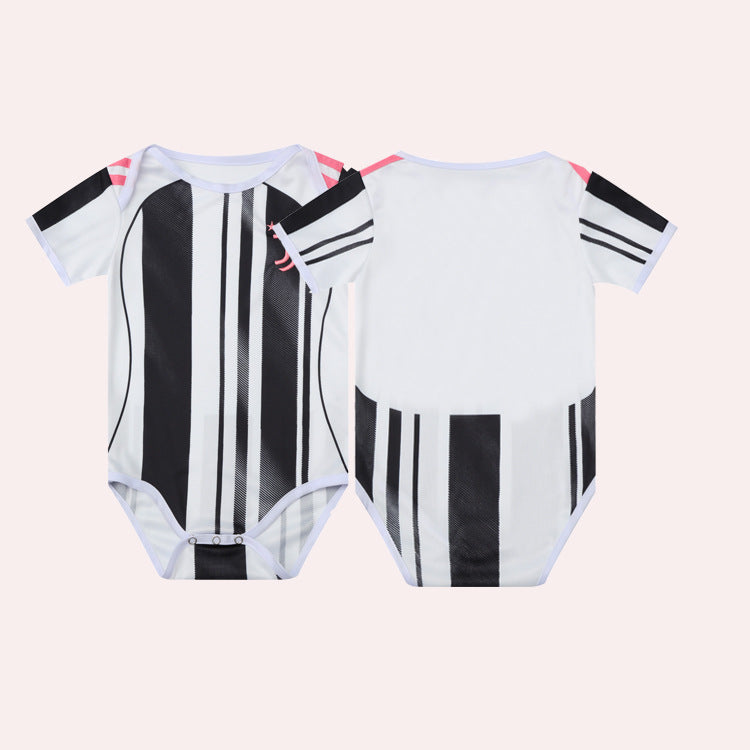 Bamboo Fiber Baby Football Jumpsuit – Soft Breathable Sports-Themed Romper (5–18 Months)