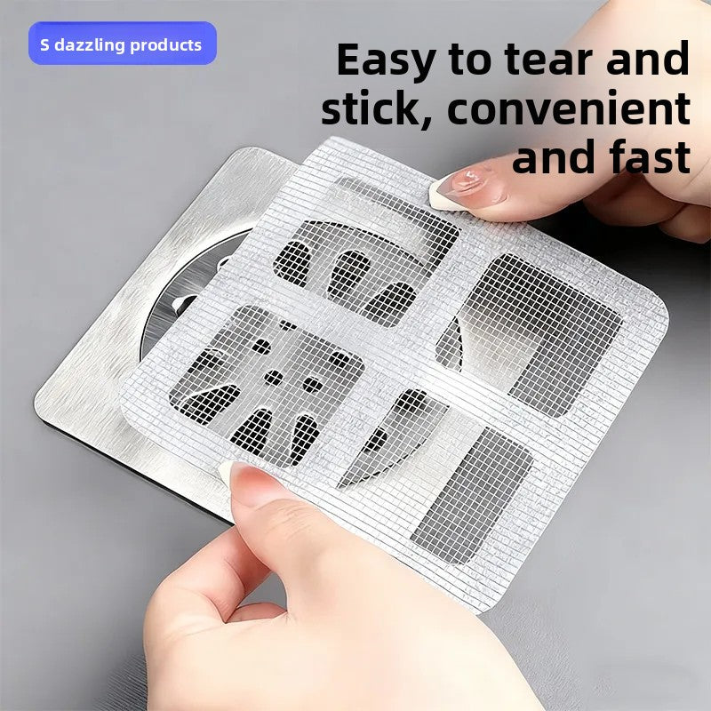 Drain Filter Stickers – Self-Adhesive Anti-Clogging Mesh (2 Pack) Overview