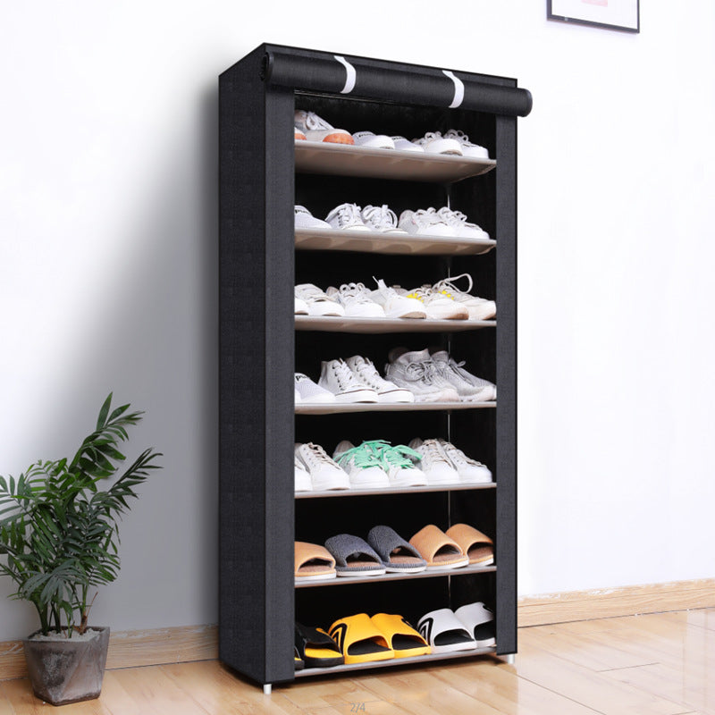 Multi-Tier Dustproof Shoe Rack Organizer