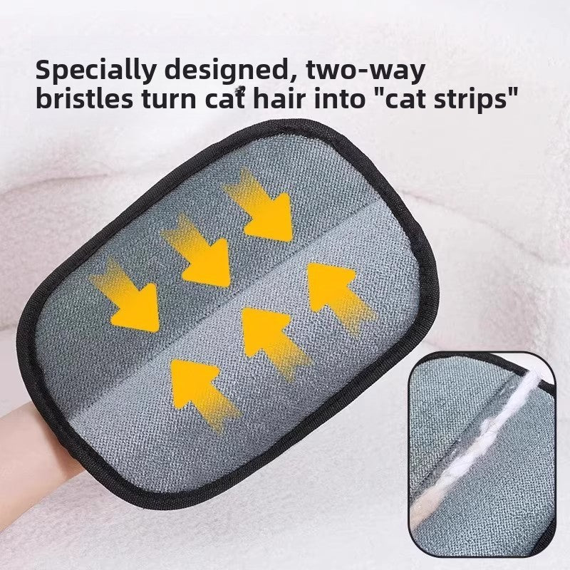 Pet Hair Removal Glove – Reusable Static Fur Remover for Furniture & Clothing