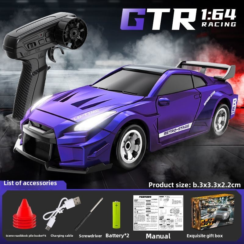 Scale 4WD Drift Remote Control Car with LED Lights