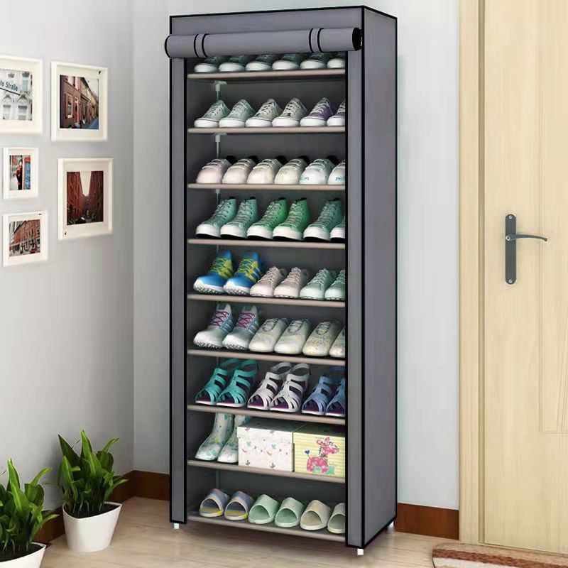Multi-Tier Dustproof Shoe Rack Organizer