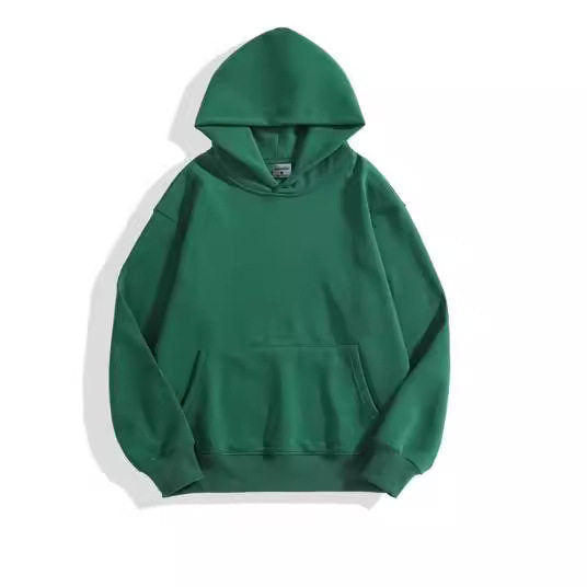 Fleece-Lined Planet Hoodie – Casual Pullover with Lapel Collar