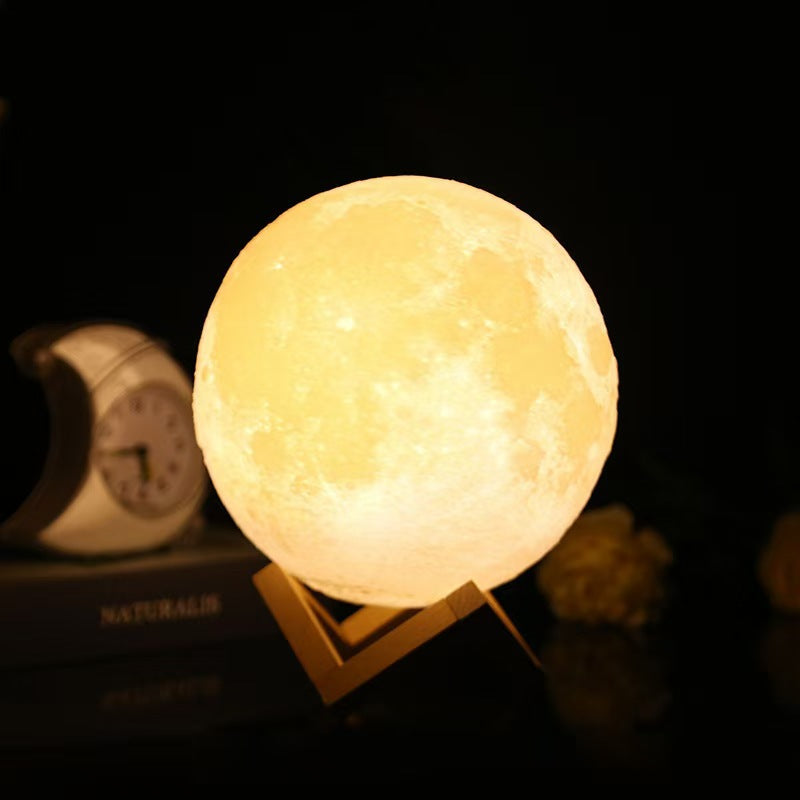 DIY Hand-Painted Moon Lamp – Creative Night Light Gift Set