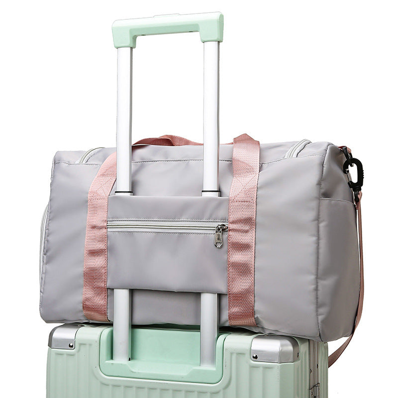 Waterproof Gym & Travel Duffel Bag – Wet Dry Separation with Shoe Compartment