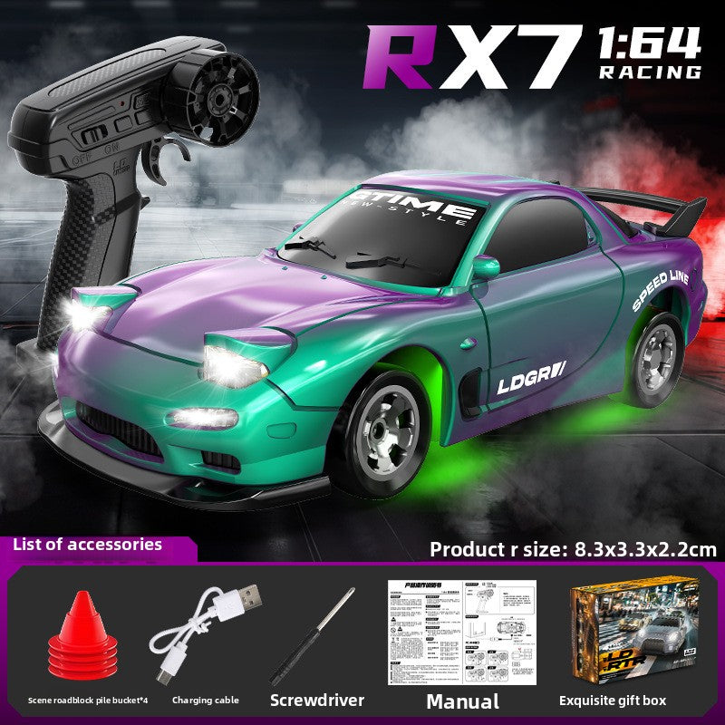 Scale 4WD Drift Remote Control Car with LED Lights