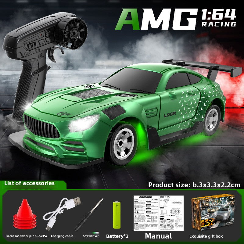 Scale 4WD Drift Remote Control Car with LED Lights
