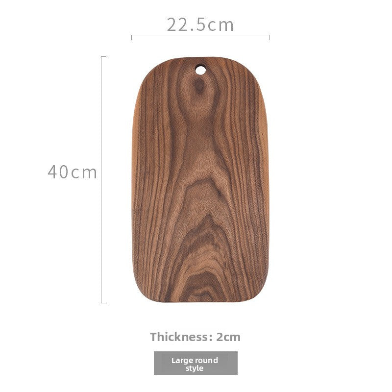 Black Walnut Cutting Board – Rustic Wooden Serving & Chopping Board