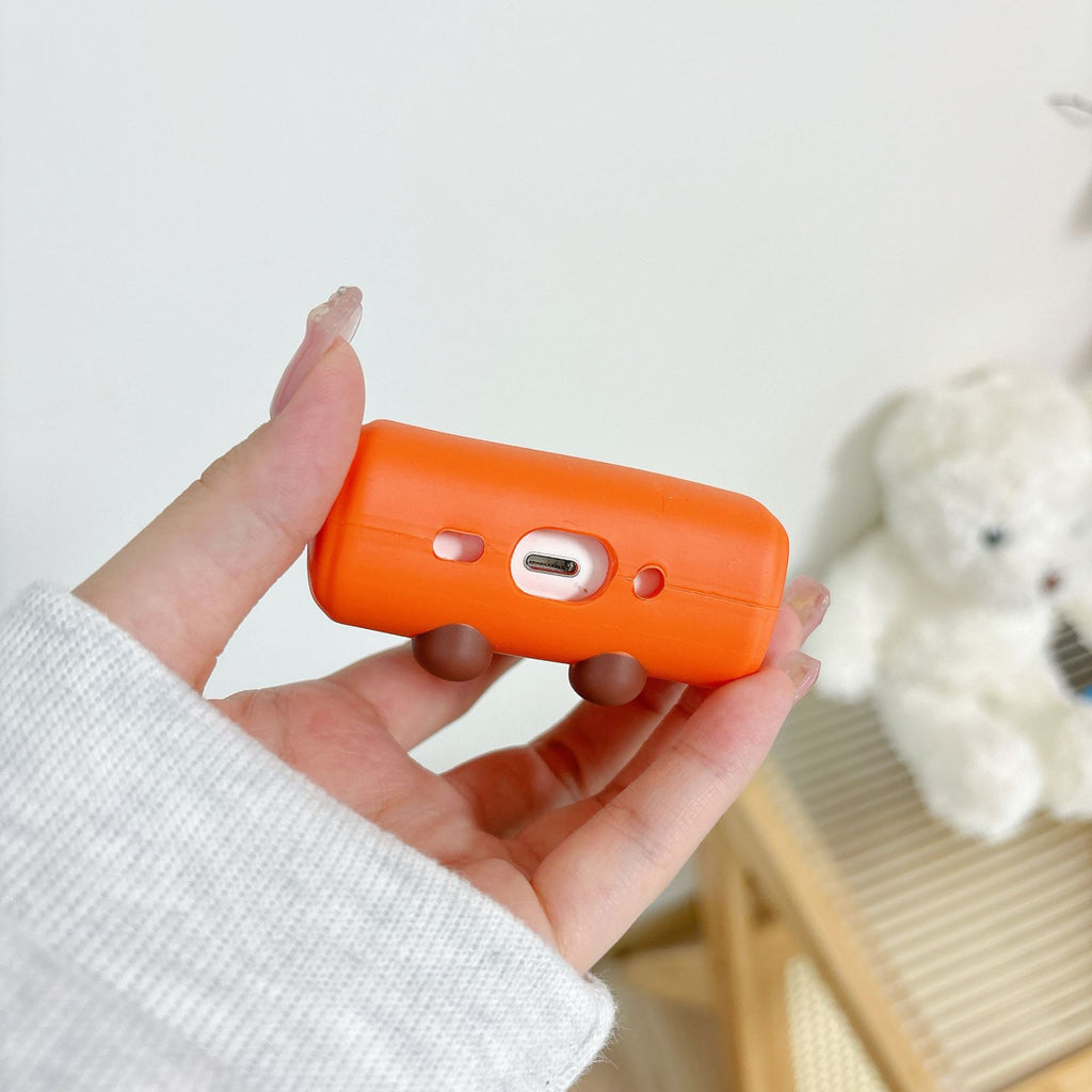 Smiley Face AirPods Case – Silicone Protective Cover