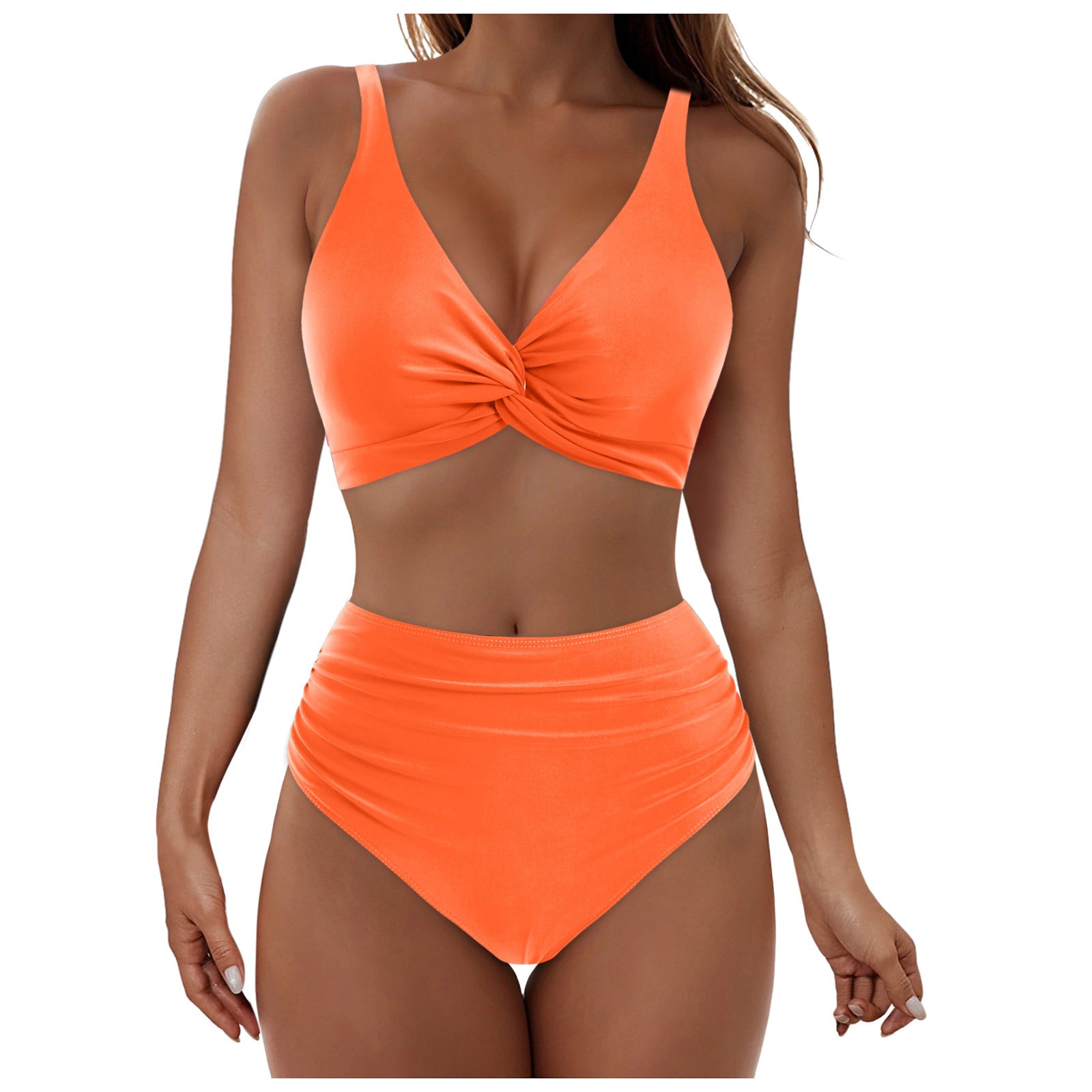 Women’s Two-Piece Swimsuit Set – Stretch Bikini with Built-In Padding