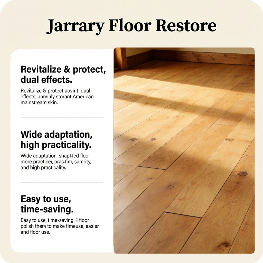 Floor Polish & Protective Shine Cleaner – Scratch Protection for Wood, Laminate & Tile Floors