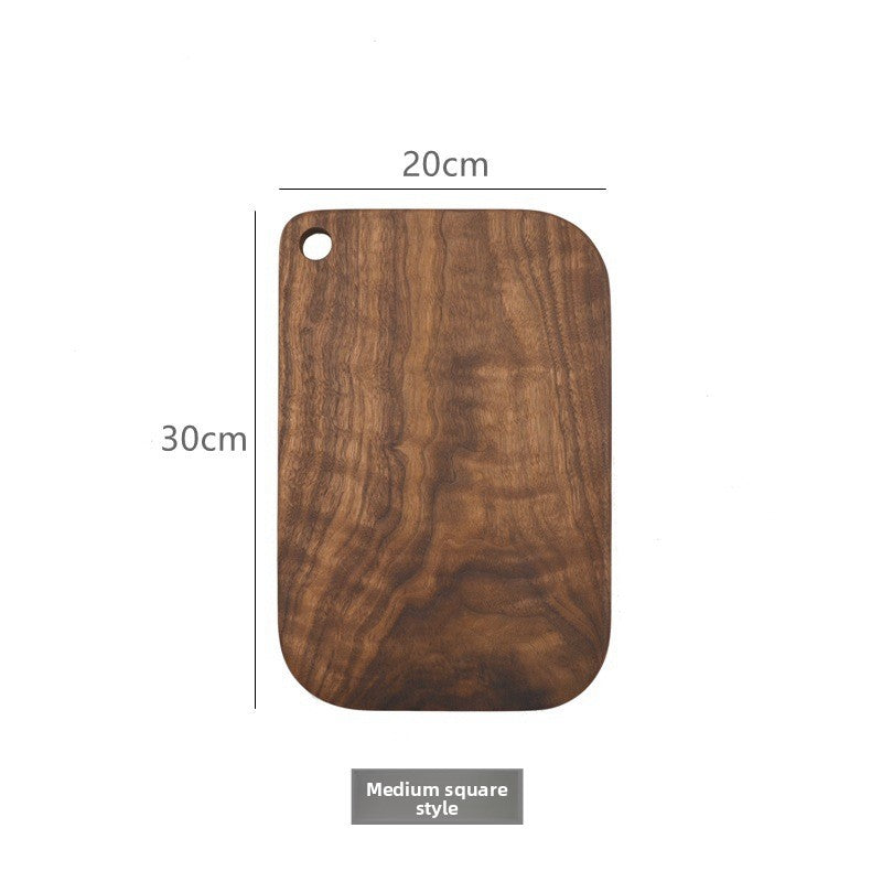 Black Walnut Cutting Board – Rustic Wooden Serving & Chopping Board